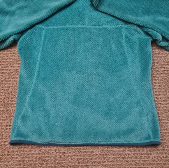 Patagonia Re-tool Snap-T Fleece Pullover Teal Green Women's Size S - Picture 6 of 13